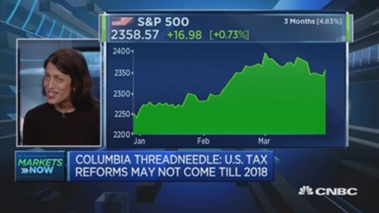 US equities downgraded to underweight: Columbia Threadneedle