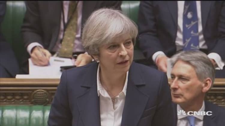 Article 50 letter delivered, there is no turning back: UK PM May