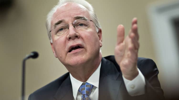 HHS's Tom Price on House GOP health-care bill