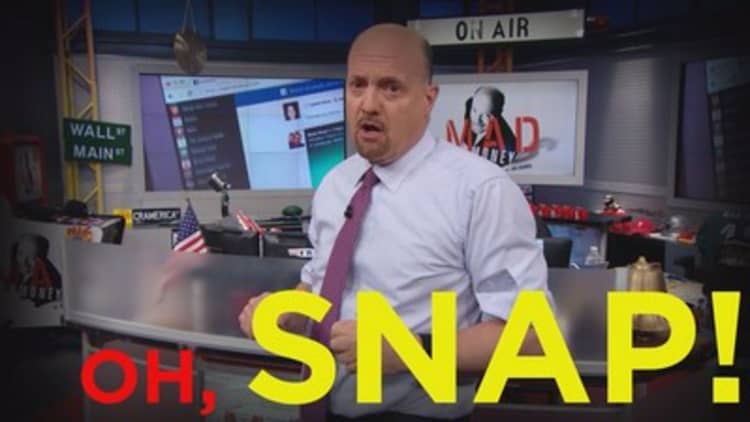 Cramer Remix: How Facebook and Snap are preparing for a social media showdown