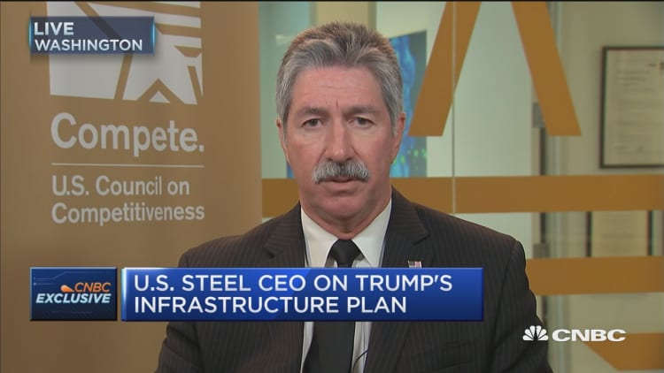 The importance of infrastructure spending: US Steel CEO