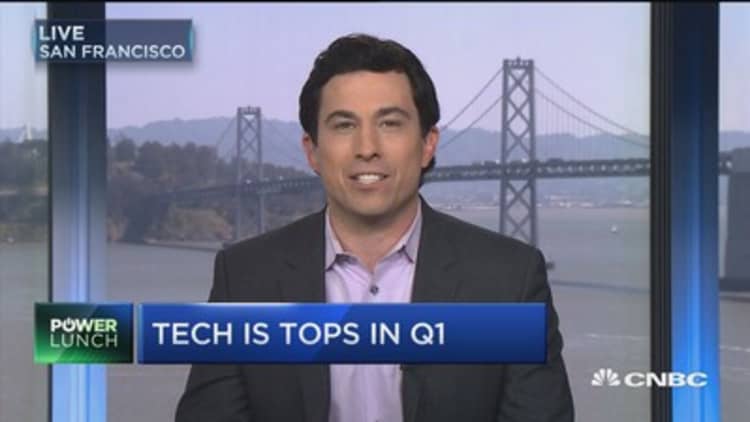Tech stocks soar in Q1 