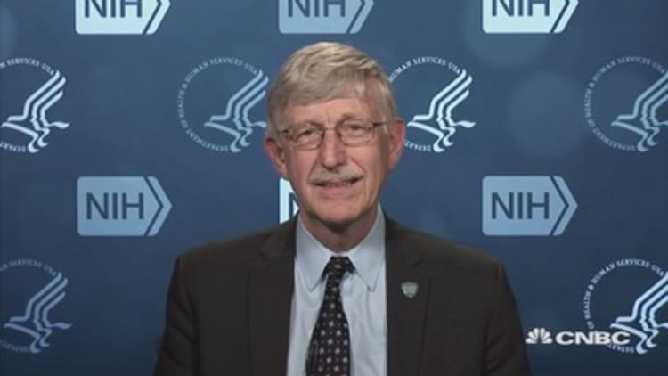 Collins: As far as I'm able to see, I'm the NIH director