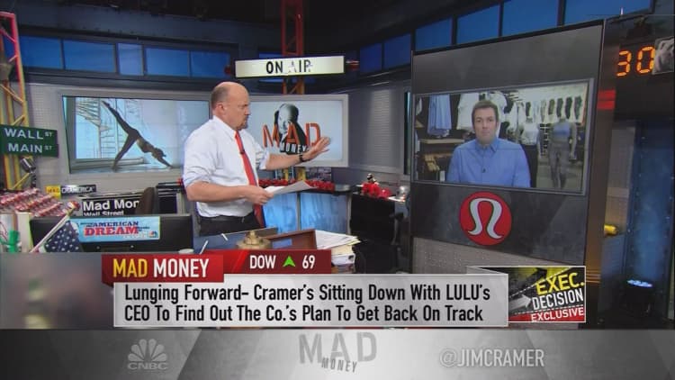 Lululemon CEO: Recent 'drastic changes' led to an 'instant pickup' in sales