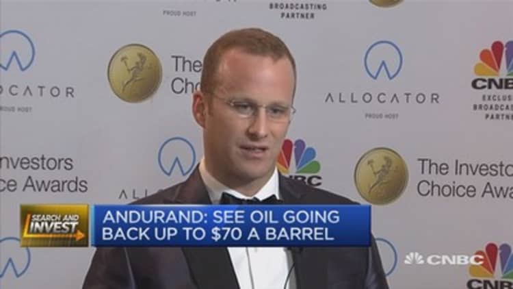 Oil fund wins at Investors Choice Awards
