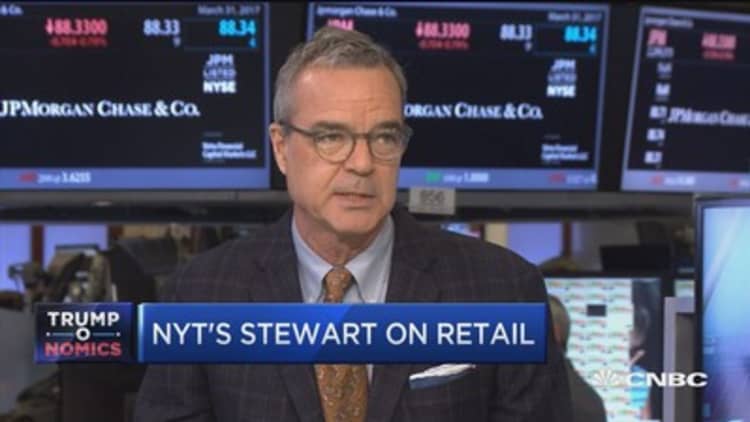 NYT's Stewart on politics, Sears, and retail