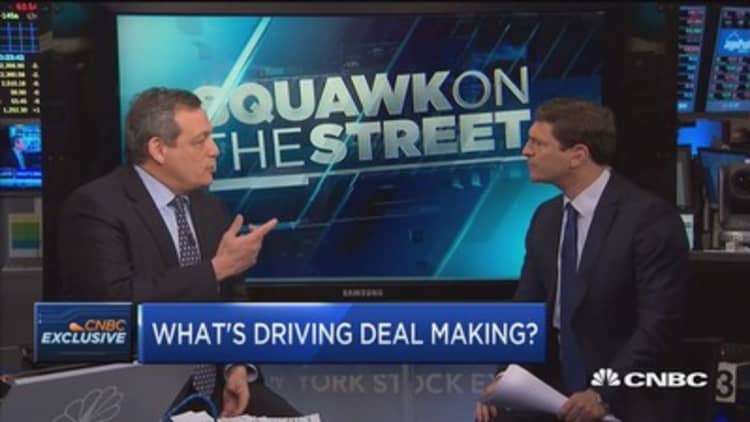 Morgan Stanley vice chairman: Here's what's driving dealmaking 