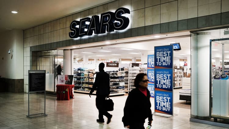 Sears declines more rapidly than other department stores