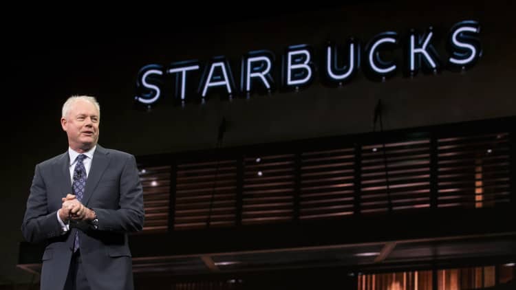 Starbucks CEO: US and China will fuel the company forward