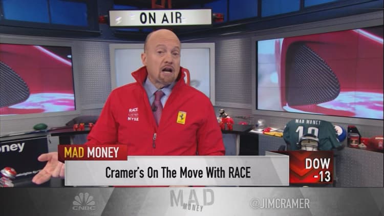 Cramer: Ferrari's stock is off to the races. Here's why I won't take the ride