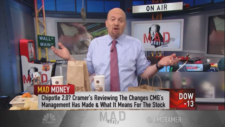 Cramer: Here's the age-old trend lifting Chipotle from its rut