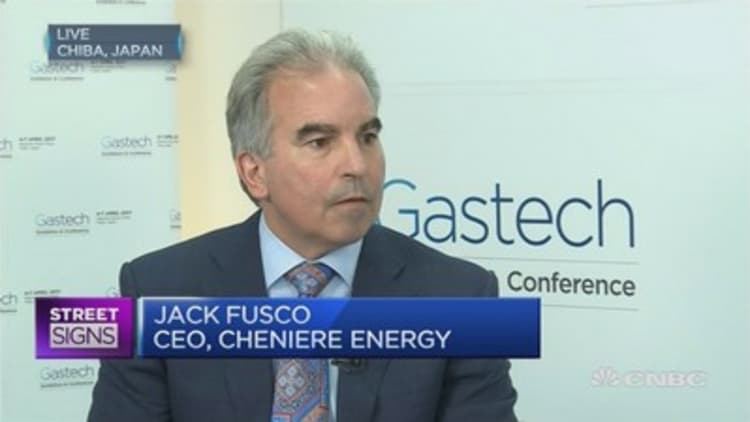 We're not seeing glut of LNG: Cheniere CEO