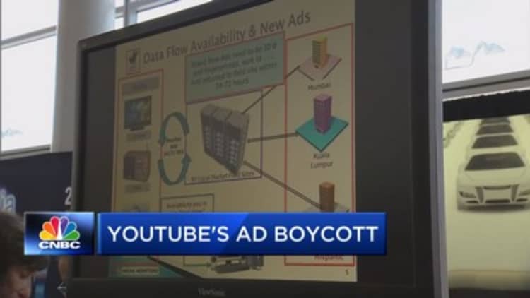 Ad giants talk YouTube boycott