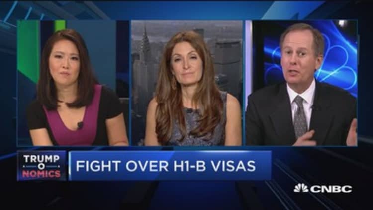 H1-B visa crackdown hurting the economy?