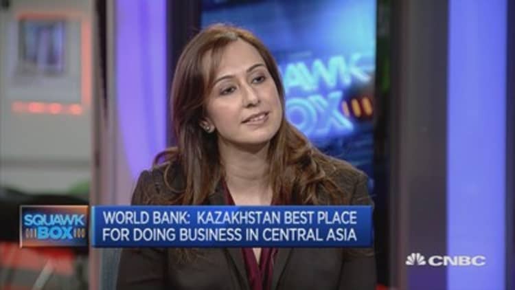 World Bank: Kazakhstan is best place for doing business in central Asia
