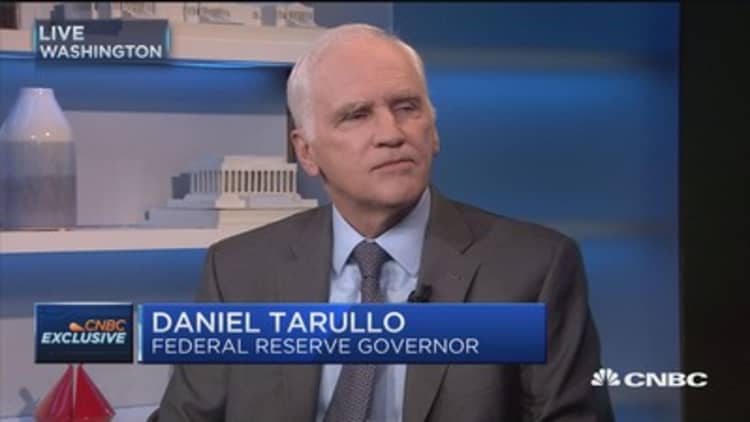 Fed's Tarullo: Traction in the economy is taking hold