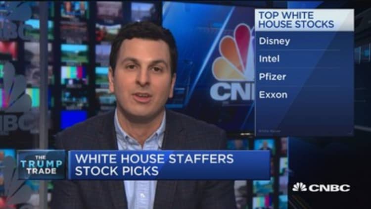Trading stocks like a White House official