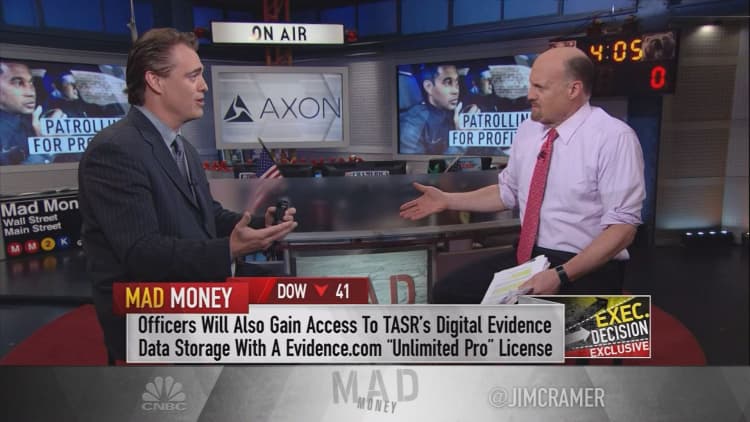 Axon CEO: Free body cameras for all US police is ultimately 'a network play'