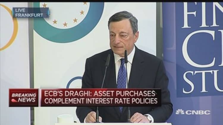 ECB’s Draghi: Reassessment isn’t warranted at this stage