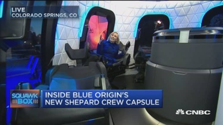 Blue Origin's super-secret project readies for space travel