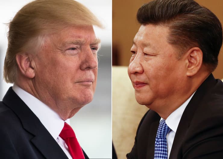 Subs: Donald Trump and Xi Jinping split
