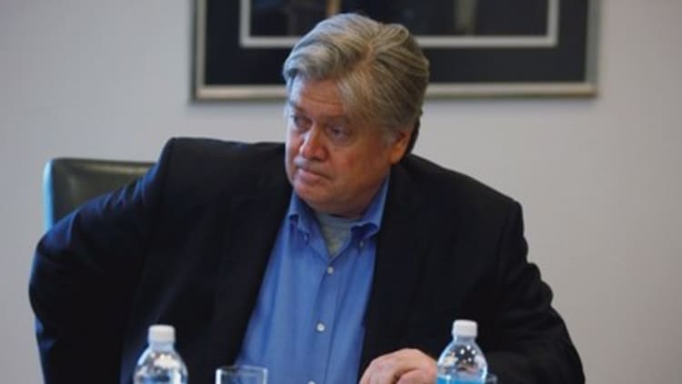 Bannon attended a National Security Council meeting after his removal from its top committee