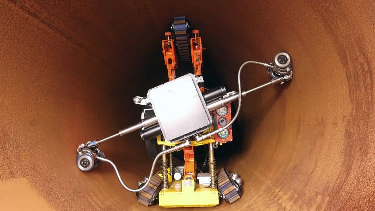 Diakont's high-tech robot can help prevent oil and gas pipeline spills 
