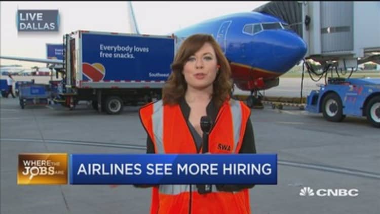 Where the jobs are: Airlines 