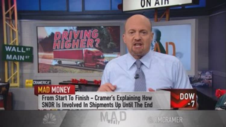 Cramer vets a newly public trucking play that could be the next big Trump stock