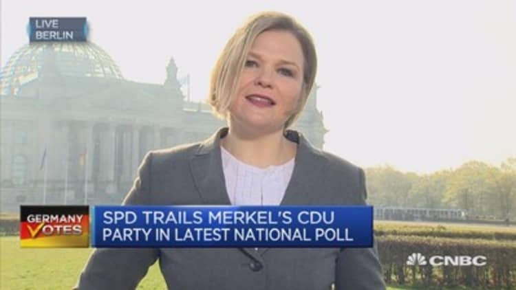 German election heats up: Schulz vs. Merkel