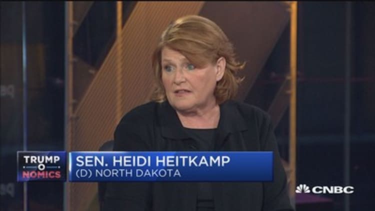 Sen. Heitkamp: I judged Gorsuch on his record