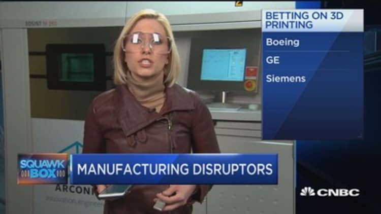 How 3D technolgy is upending manufacturing