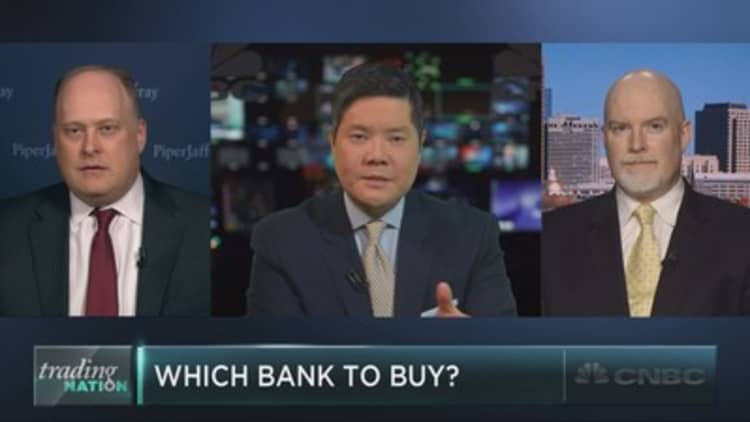 Which bank to buy ahead of earnings?