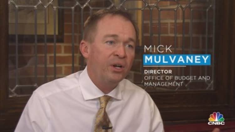 Without deputies, Mulvaney leans on 'deep state'