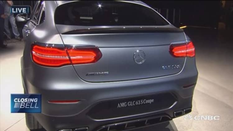 Mercedes CEO unveils new SUV