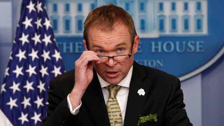 Mick Mulvaney: 'When you say people that voted for him are hurt, that's not the issue'