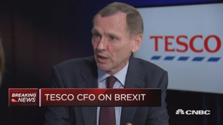 ‘Uncertainty continues’ when it comes to Brexit: Tesco CFO 