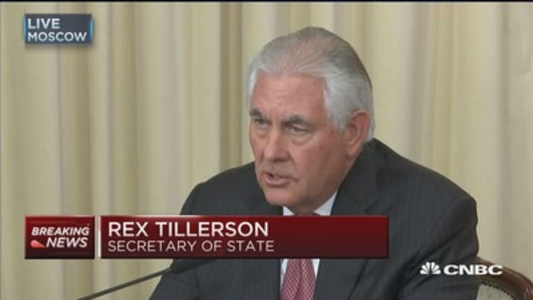 Tillerson: The reign of the Assad family is coming to an end