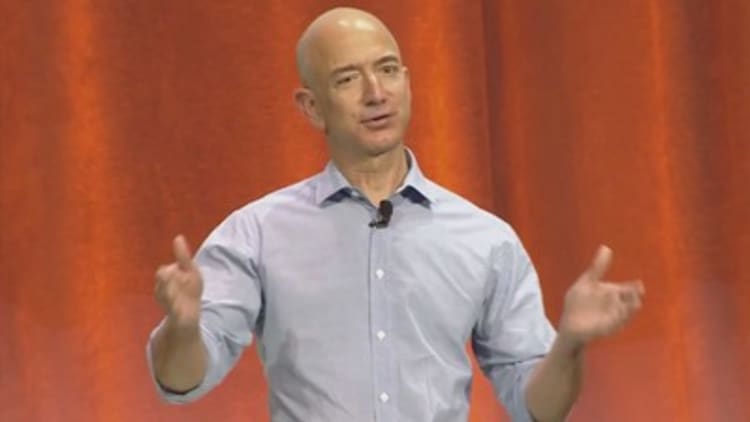 Amazon's Jeff Bezos draws a line between what he calls Day One and Day Two companies