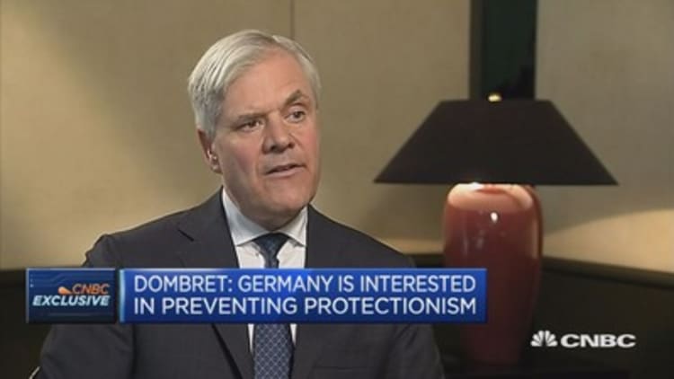 Protectionism harms everybody, doesn’t increase welfare: Bundesbank Dombret