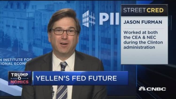 Yellen's job is not to be 'loved' by politicians: Jason Furman 