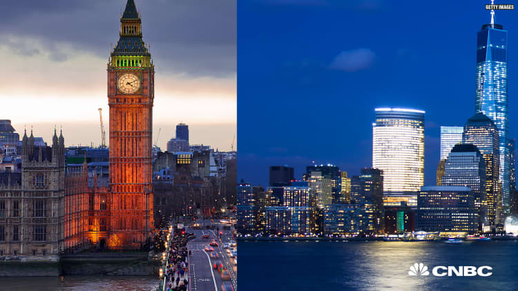 Here's a breakdown of the cost of living in New York and London