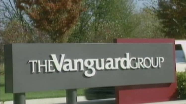 Vanguard beating its competitors by a long shot