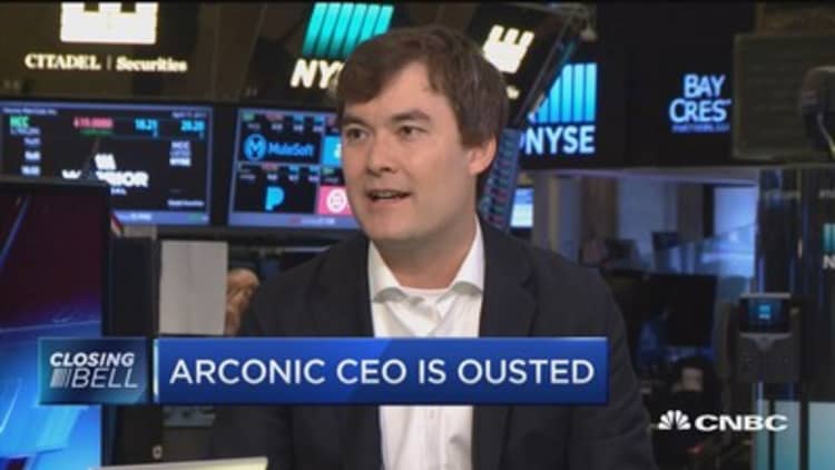 Arconic CEO is ousted 