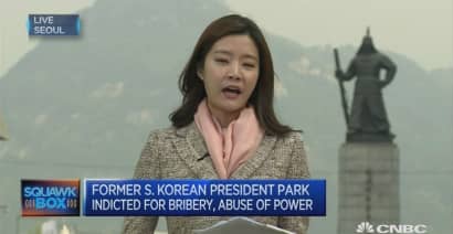 Former S. Korean President Park indicted