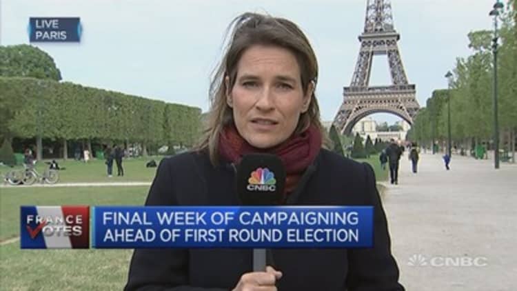 Final campaigning week ahead of French election’s first round