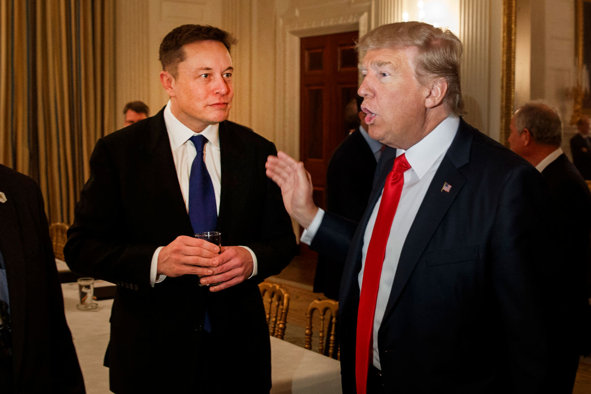 Trump says Elon Musk is like Thomas Edison: one of our 'great geniuses'