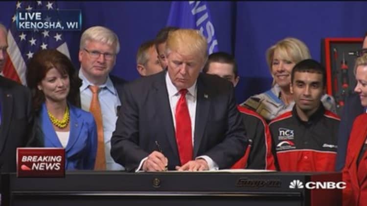 President Trump signs 'Buy American, Hire American' executive order
