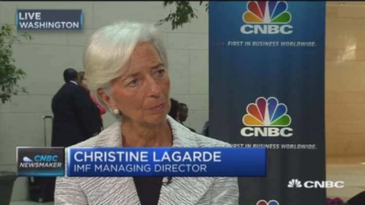 Lagarde: France leaving euro would cause major disorder