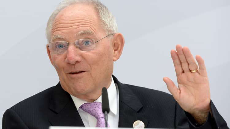 German finance minister: Euroskepticism 'tiredness against complexity'